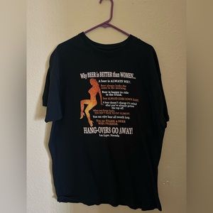 Why beer is better than women Las Vegas t shirt men’s black size large